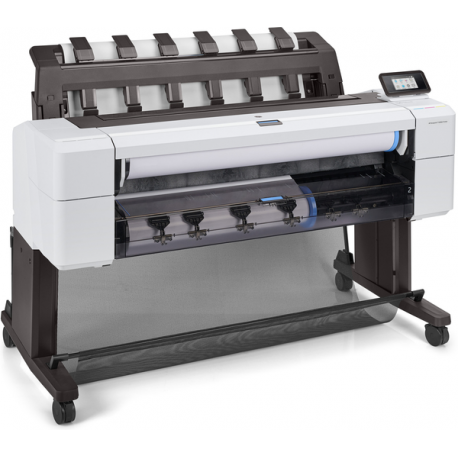 HP DesignJet T1600dr - 36" large-format printer - colour - ink-jet - Roll (91.4 cm x 91.4 m), 914 x 1219 mm - 2400 x 1200 dpi - up to 3 ppm (mono)  /  up to 3 ppm (colour) - capacity: 2 rolls - Gigabit LAN - cutter - 11