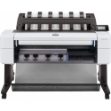 HP DesignJet T1600dr PostScript - 36" large-format printer - colour - ink-jet - Roll (91.4 cm x 91.4 m), 914 x 1219 mm - 2400 x 1200 dpi - up to 0.32 min / page (mono)  /  up to 0.32 min / page (colour) - capacity: 2 rolls - Gigabit LAN - cutter
