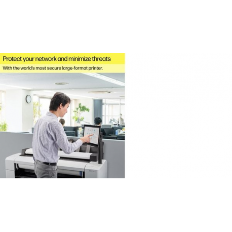 HP DesignJet T1600dr PostScript - 36" large-format printer - colour - ink-jet - Roll (91.4 cm x 91.4 m), 914 x 1219 mm - 2400 x 1200 dpi - up to 0.32 min / page (mono)  /  up to 0.32 min / page (colour) - capacity: 2 rolls - Gigabit LAN - cutter - 9