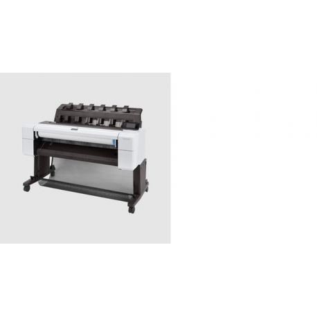 HP DesignJet T1600dr PostScript - 36" large-format printer - colour - ink-jet - Roll (91.4 cm x 91.4 m), 914 x 1219 mm - 2400 x 1200 dpi - up to 0.32 min / page (mono)  /  up to 0.32 min / page (colour) - capacity: 2 rolls - Gigabit LAN - cutter - 10