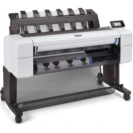 HP DesignJet T1600dr PostScript - 36" large-format printer - colour - ink-jet - Roll (91.4 cm x 91.4 m), 914 x 1219 mm - 2400 x 1200 dpi - up to 0.32 min / page (mono)  /  up to 0.32 min / page (colour) - capacity: 2 rolls - Gigabit LAN - cutter - 13