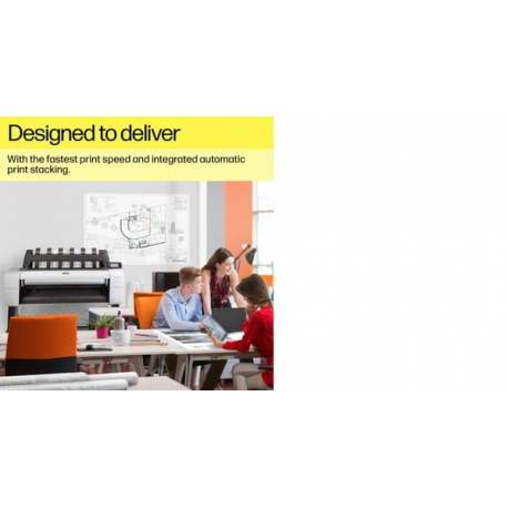 HP DesignJet T1600dr PostScript - 36" large-format printer - colour - ink-jet - Roll (91.4 cm x 91.4 m), 914 x 1219 mm - 2400 x 1200 dpi - up to 0.32 min / page (mono)  /  up to 0.32 min / page (colour) - capacity: 2 rolls - Gigabit LAN - cutter - 19