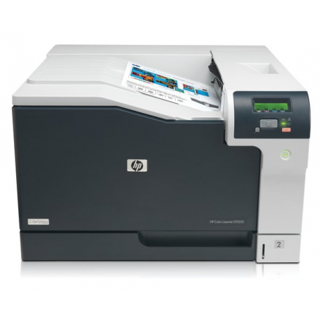 HP Color LaserJet Professional CP5225n - Printer - colour - laser - A3 - 600 dpi - up to 20 ppm (mono)  /  up to 20 ppm (colour) - capacity: 350 sheets - USB, LAN - 8