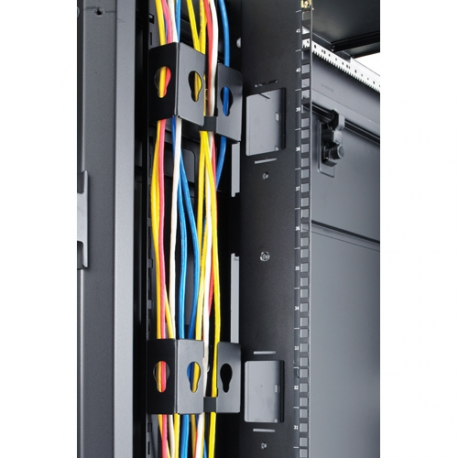 Cable Containm. Bracket w. PDU - 10