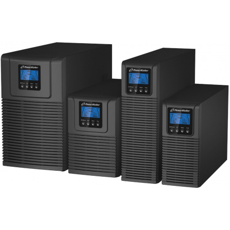 PowerWalker VFI 1000 TG - UPS - 900 Watt - 1000 VA - 9 Ah - RS-232, USB - output connectors: 4 - 5