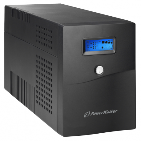 PowerWalker VI 3000 SCL - UPS - AC 162-290 V - 1800 Watt - 3000 VA - 9 Ah - RS-232, USB - output connectors: 4 - 11