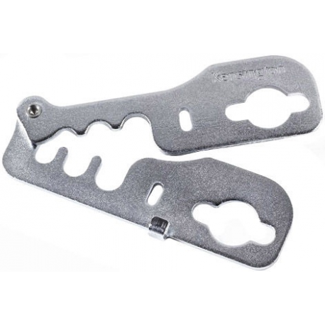 MicroConnect - Cable organizer - 2.5 m - black - 0