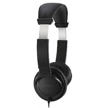Kensington Hi-Fi USB-C Headphones with Mic - Headset - on-ear - wired - USB-C - black - 13