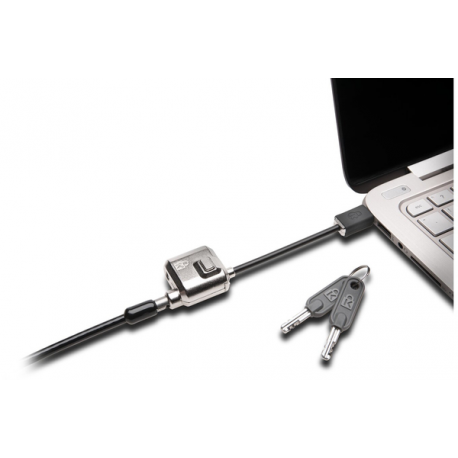 Kensington MiniSaver Mobile Lock - Notebook locking cable - black - 1.8 m - 24