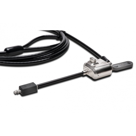 Kensington MiniSaver Mobile Lock - Notebook locking cable - black - 1.8 m - 40