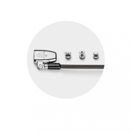 Kensington ClickSafe 2.0 Universal Keyed Laptop Lock - Security cable lock - 1.8 m - 35
