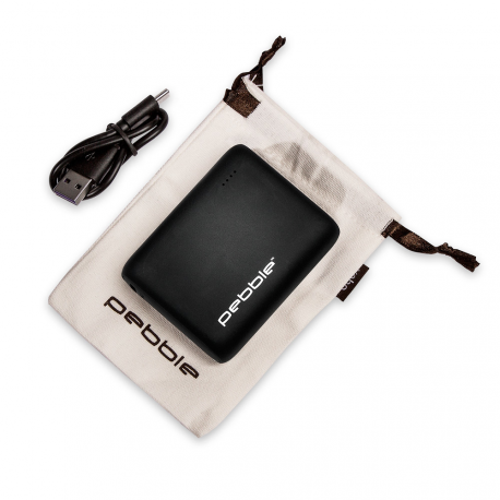 Veho Pebble PZ10 - Power bank - 10000 mAh - 37 Wh - 3 A (USB-C) - on cable: USB-C - 14