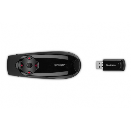 Kensington Presenter Expert Red Laser with Cursor Control - Presentation remote control - RF - black - 31