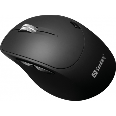 Sandberg Pro - Mouse - optical - 6 buttons - wireless - 2.4 GHz, Bluetooth 4.0, Bluetooth 5.0 - USB wireless receiver - 6