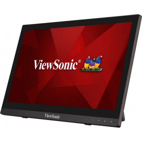ViewSonic - LED monitor - 16" (15.6" viewable) - touchscreen - 1366 x 768 @ 60 Hz - TN - 190 cd/m² - 500:1 - 12 ms - HDMI, VGA - speakers - 3