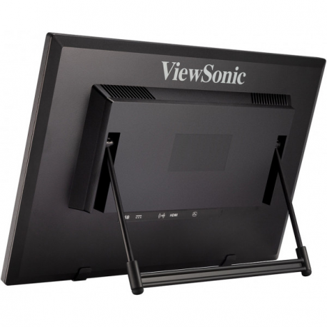 ViewSonic - LED monitor - 16" (15.6" viewable) - touchscreen - 1366 x 768 @ 60 Hz - TN - 190 cd/m² - 500:1 - 12 ms - HDMI, VGA - speakers - 4