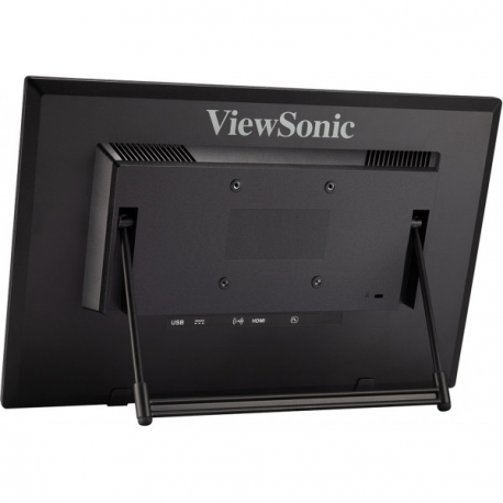 ViewSonic - LED monitor - 16" (15.6" viewable) - touchscreen - 1366 x 768 @ 60 Hz - TN - 190 cd/m² - 500:1 - 12 ms - HDMI, VGA - speakers - 11