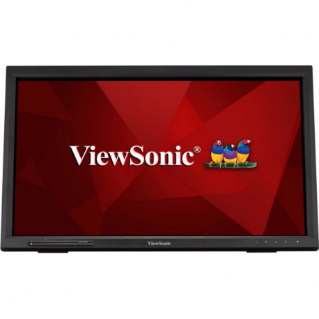 ViewSonic TD2223 - LED monitor - 22" (21.5" viewable) - touchscreen - 1920 x 1080 Full HD (1080p) @ 75 Hz - TN - 250 cd / m² - 1000:1 - 5 ms - HDMI, DVI-D, VGA - speakers - 18