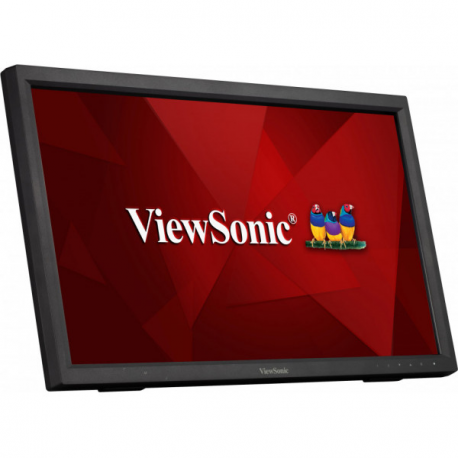 ViewSonic TD2223 - LED monitor - 22" (21.5" viewable) - touchscreen - 1920 x 1080 Full HD (1080p) @ 75 Hz - TN - 250 cd / m² - 1000:1 - 5 ms - HDMI, DVI-D, VGA - speakers - 19