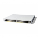 Cisco Catalyst 1300-48P-4X - Switch - L3 - Managed - 48 x 10 / 100 / 1000 (PoE+) + 4 x 10 Gigabit SFP+ - rack-mountable - PoE+ (375 W)
