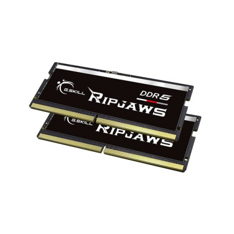 G.Skill Ripjaws - DDR5 - kit - 64 GB: 2 x 32 GB - SO-DIMM 262-pin - 5600 MHz / PC5-44800 - CL46 - 1.1 V - 3