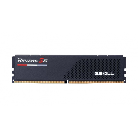G.Skill Ripjaws S5 - DDR5 - kit - 96 GB: 2 x 48 GB - DIMM 288-pin - 5600 MHz  /  PC5-44800 - CL40 - 1.25 V - unbuffered - on-die ECC - matte black - 1