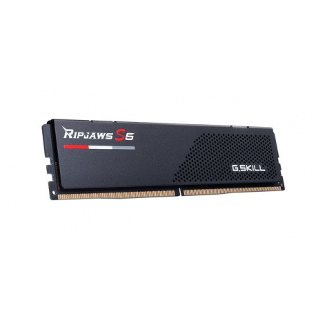 G.Skill Ripjaws S5 - DDR5 - kit - 96 GB: 2 x 48 GB - DIMM 288-pin - 5600 MHz  /  PC5-44800 - CL40 - 1.25 V - unbuffered - on-die ECC - matte black - 3