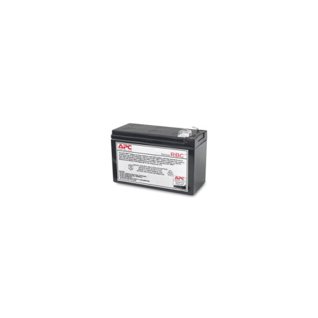 APC Replacement Battery Cartridge #110 - UPS battery - 1 x battery - Lead Acid - black - for P / N: BE650G2-CP, BE650G2-FR, BE650G2-IT, BE650G2-SP, BE650G2-UK, BX650CI-RS, BX650LI-GR - 2