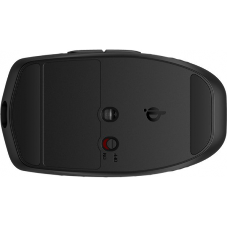 HP 695 - Mouse - Qi-Charging - 7 buttons - wireless - Bluetooth - black - 16