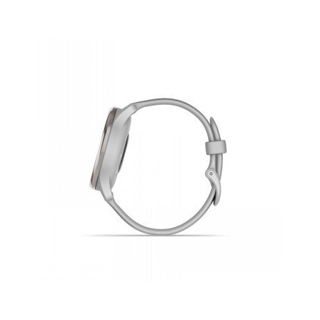 Garmin vívomove Trend - 40 mm - mist grey - smart watch with band - silicone - wrist size: 125-190 mm - monochrome - Bluetooth, ANT+ - 28.3 g - 6