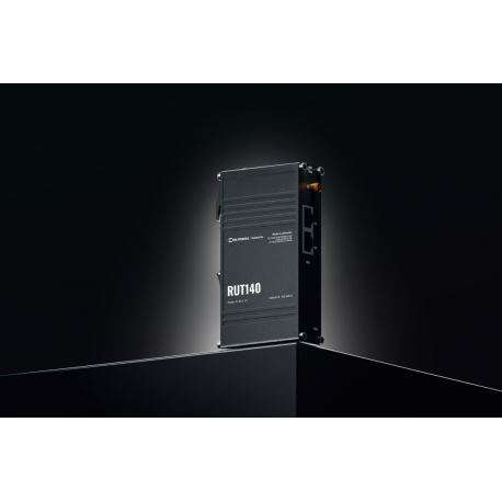 Teltonika RUT140 - Wireless router 2.4 GHz - DIN rail mountable - 0