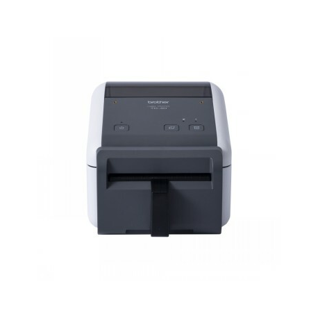 Brother TD-4420DNFC - Label printer - direct thermal - Roll (10.6 cm) - 203 dpi - up to 203 mm / sec - USB 2.0, LAN, serial - cutter - 0