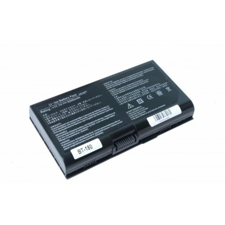 CoreParts - Laptop battery (equivalent to: ASUS DHS500, ASUS L0690L6, ASUS 07G0165A1875, ASUS 07G016WQ1865, ASUS 15G10N3792YO, ASUS 15G10N3792T0, ASUS 70-NFU1B1000Z, ASUS 70-NFU1B1100Z, ASUS 70-NFU1B1300Z, ASUS 70-NSQ1B1100PZ, ASUS 70-NSQ1B1100Z, ASUS 70-NSQ1B1200PZ, ASUS 70-NSQ1B1200Z, ASUS 70-NU51B1000Z, ASUS 70-NU51B2100P) - Lithium Ion - 8-cell - 4.4 Ah - 65 Wh - black - for ASUS F70SL - 0
