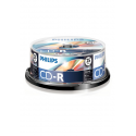 Philips - 25 x CD-R - 700 MB (80min) 52x - spindle