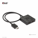 Club 3D CSV-1384 - Video / audio switch - 2-in-1, bi-directional - 2 x HDMI - desktop
