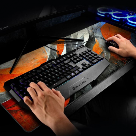 Sharkoon Skiller SGP30 - Mouse pad - size XXL - Mesh - 4