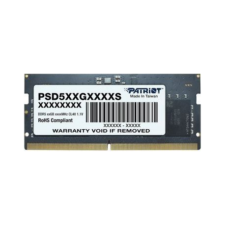 Patriot Signature Line - DDR5 - module - 16 GB - DIMM 288-pin - 5600 MHz  /  PC5-44800 - CL46 - 1.1 V - unbuffered - on-die ECC - 0