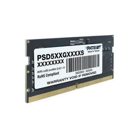 Patriot Signature Line - DDR5 - module - 16 GB - DIMM 288-pin - 5600 MHz  /  PC5-44800 - CL46 - 1.1 V - unbuffered - on-die ECC - 1