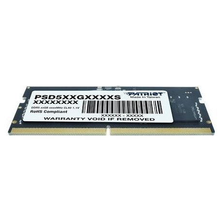 Patriot Signature Line - DDR5 - module - 16 GB - DIMM 288-pin - 5600 MHz  /  PC5-44800 - CL46 - 1.1 V - unbuffered - on-die ECC - 2