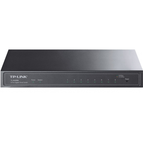 TP-Link TL-SG2008 V4 - Switch - Managed - 8 x 10 / 100 / 1000 - desktop - 1