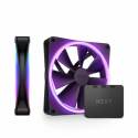 NZXT F Series F140 RGB DUO - Case fan - 140 mm - black