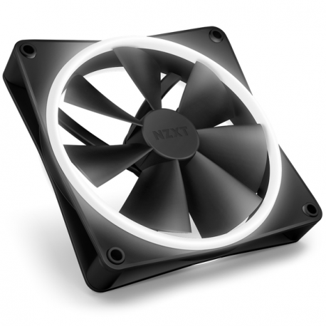 NZXT F Series F140 RGB DUO - Case fan - 140 mm - black - 1