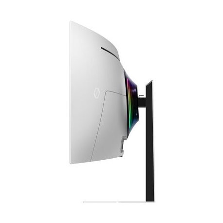 Samsung Odyssey OLED G9 S49CG954SU - G95SC Series - OLED monitor - Smart - gaming - curved - 49" - 5120 x 1440 UWQHD @ 240 Hz - 250 cd / m² - 1000000:1 - DisplayHDR 400 True Black - 0.03 ms - 2xUSB-C, Mini DisplayPort, Micro HDMI, HDMI - speakers - silver - 6