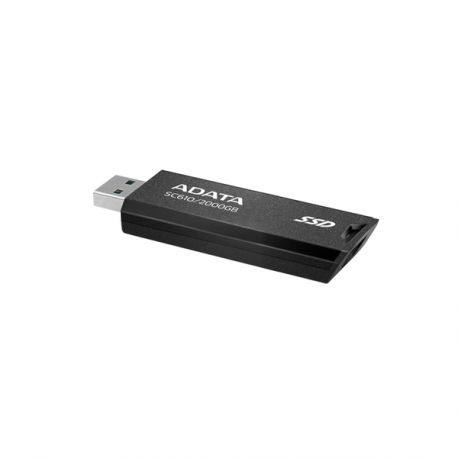 ADATA SC610 - USB flash drive - 2 TB - USB 3.2 Gen 2 - black - 11