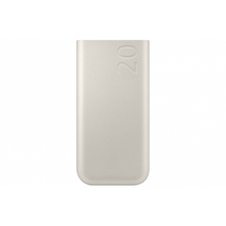 Samsung - Power bank - 20000 mAh - 25 Watt - Fast Charge - beige - 0