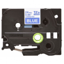 Brother TZe-555 - White on blue - Roll (2.4 cm x 8 m) 1 cassette(s) laminated tape - for Brother PT-D600; P-Touch PT-D800, P900, P950; P-Touch Cube Plus PT-P710