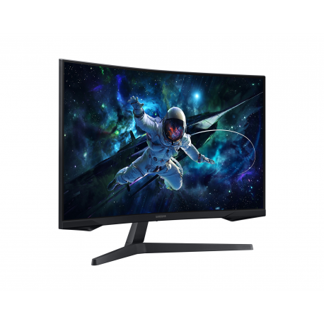 Samsung Odyssey G5 S32CG552EU - G55C Series - LED monitor - gaming - curved - 32" - 2560 x 1440 QHD @ 165 Hz - VA - 300 cd / m² - 2500:1 - HDR10 - 1 ms - HDMI, DisplayPort - black - 1