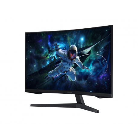 Samsung Odyssey G5 S32CG552EU - G55C Series - LED monitor - gaming - curved - 32" - 2560 x 1440 QHD @ 165 Hz - VA - 300 cd / m² - 2500:1 - HDR10 - 1 ms - HDMI, DisplayPort - black - 2