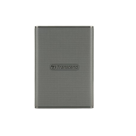 Transcend ESD360C - SSD - 1 TB - external (portable) - USB 3.2 Gen 2x2 (USB-C connector) - 256-bit AES - grey - 0