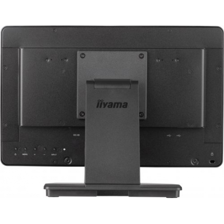 iiyama ProLite T1633MSC-B1 - LED monitor - 15.6" - touchscreen - 1920 x 1080 Full HD (1080p) @ 60 Hz - IPS - 450 cd / m² - 1000:1 - 5 ms - HDMI, DisplayPort - speakers - black, matte finish - 5